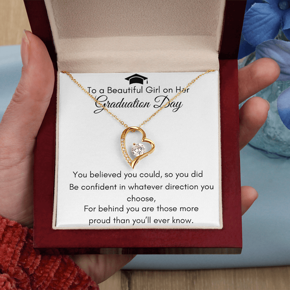 To My Daughter | Graduation Day | Forever Love Necklace