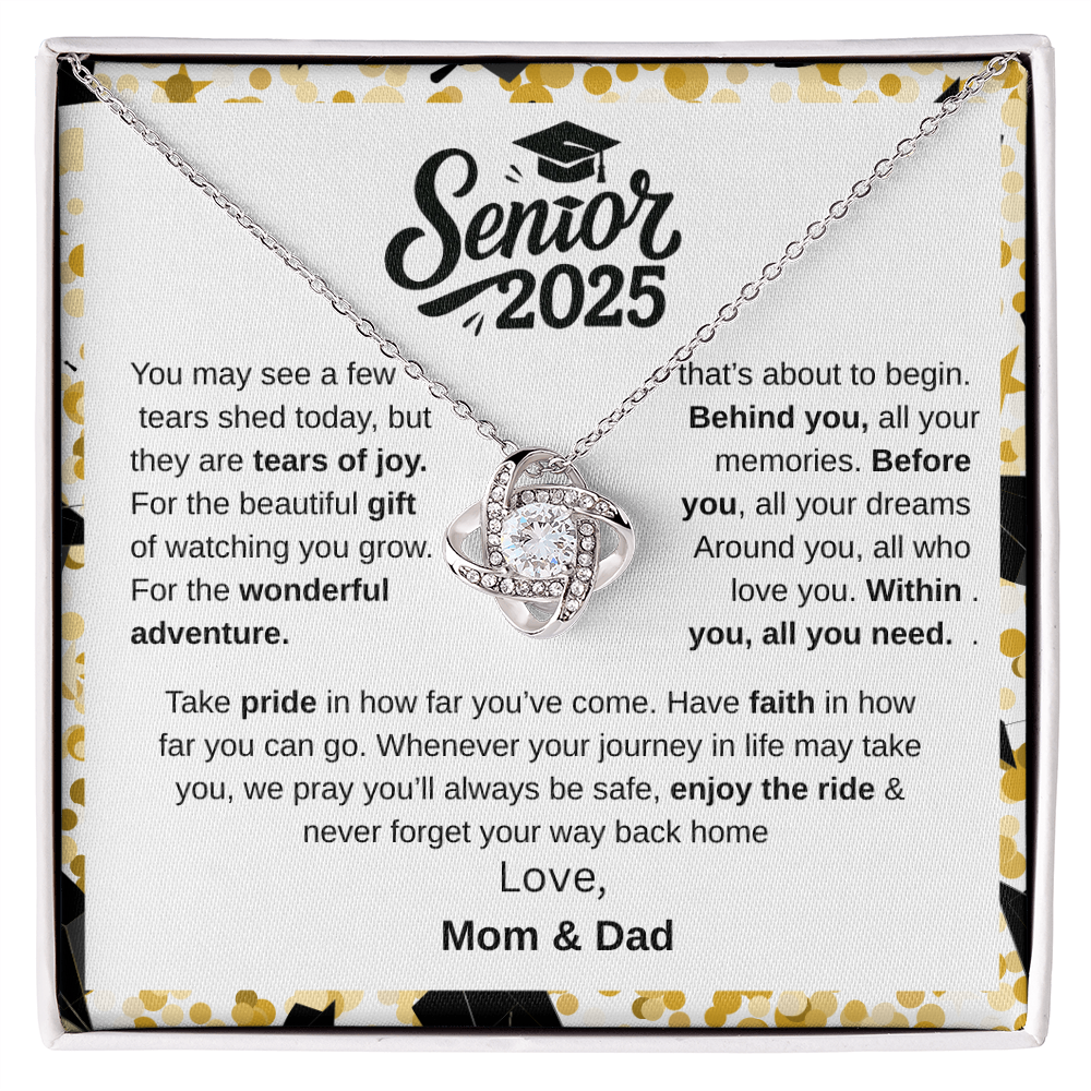 Senior 2025 | Wonderful Adventure | Love Knot Necklace