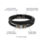 To My Son | Never Forget | Love You Forever Braclet