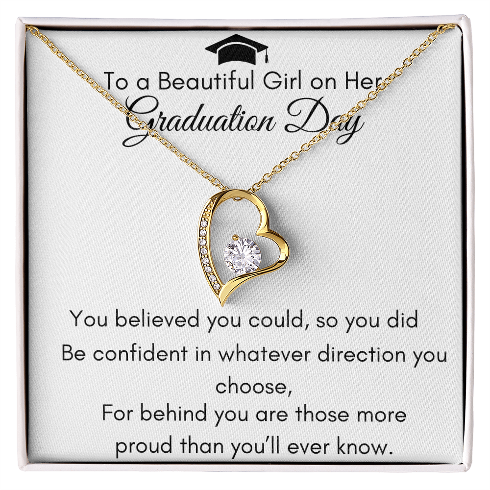 To My Daughter | Graduation Day | Forever Love Necklace