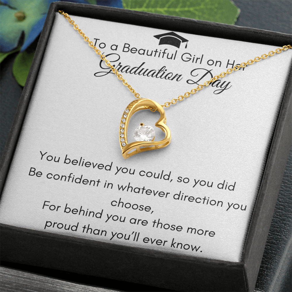 To My Daughter | Graduation Day | Forever Love Necklace