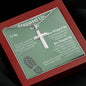 Stepped Up Dad | Stainless Cross Necklace