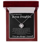 To My Bonus Daughter | Gift Of Life | Love Knot Necklace