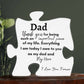 Dad | Puzzle Acrylic Plaque