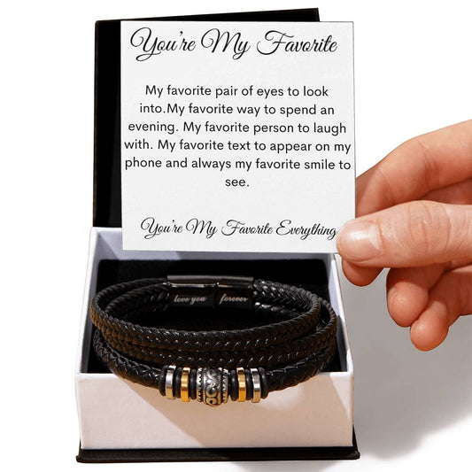 Your My Favorite Everything | Love You Forever Bracelet